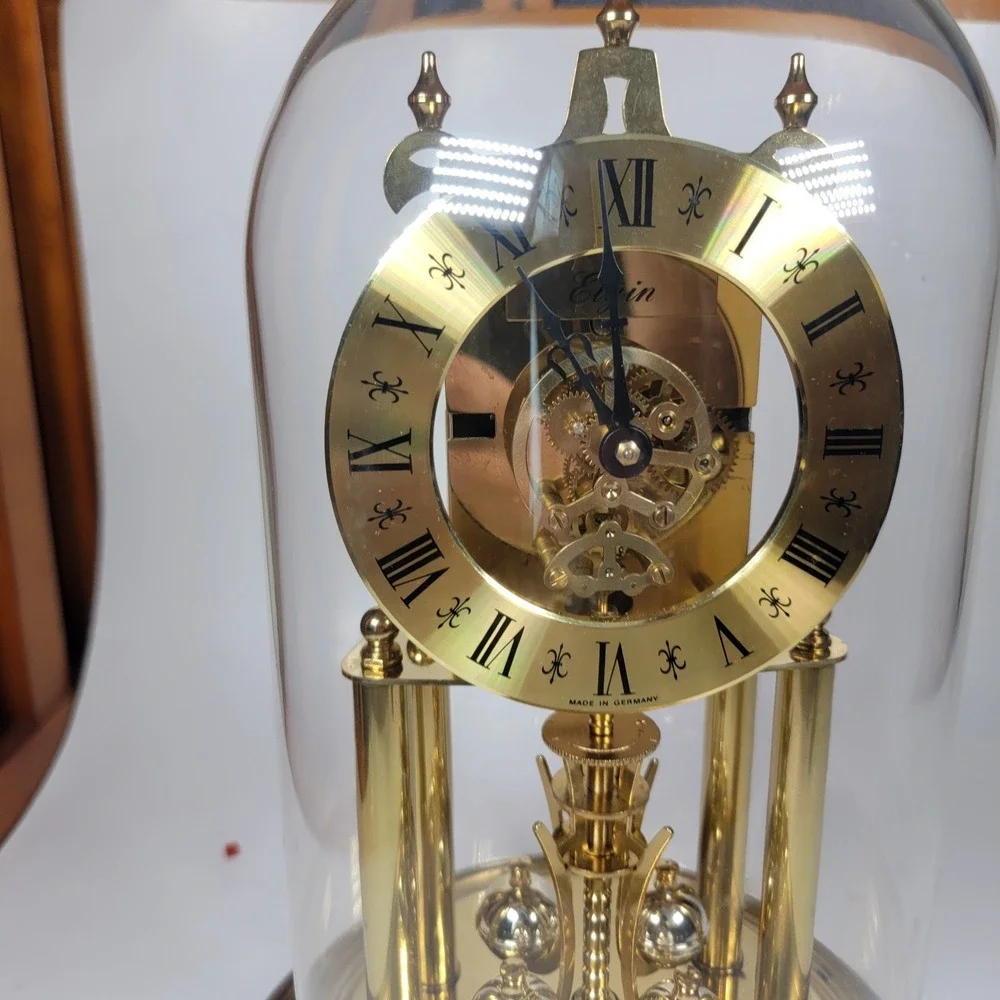 Vintage Elgin S. Haller 400‎ Day Anniversary Clock German 